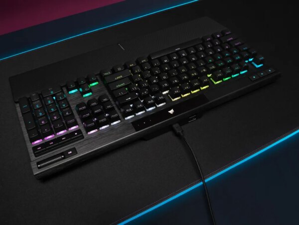Corsair K70 RGB PRO Mechanical Gaming Keyboard - CHERRY MX SPEED Silver Keyswitches - Black - Image 42