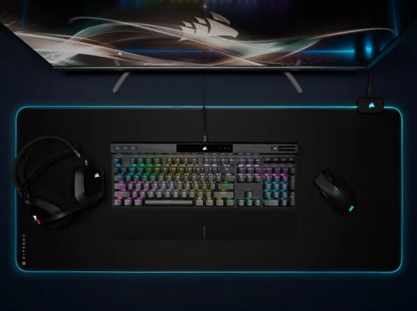 Corsair K70 RGB PRO Mechanical Gaming Keyboard - CHERRY MX SPEED Silver Keyswitches - Black - Image 25