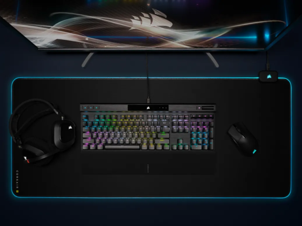 Corsair K70 RGB PRO Mechanical Gaming Keyboard - CHERRY MX SPEED Silver Keyswitches - Black - Image 35