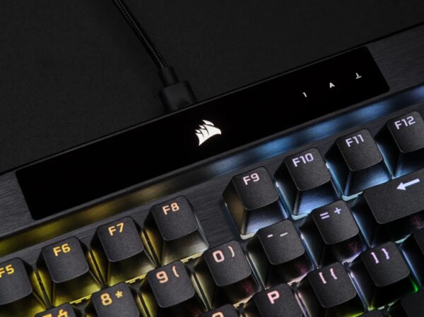 Corsair K70 RGB PRO Mechanical Gaming Keyboard - CHERRY MX SPEED Silver Keyswitches - Black - Image 14
