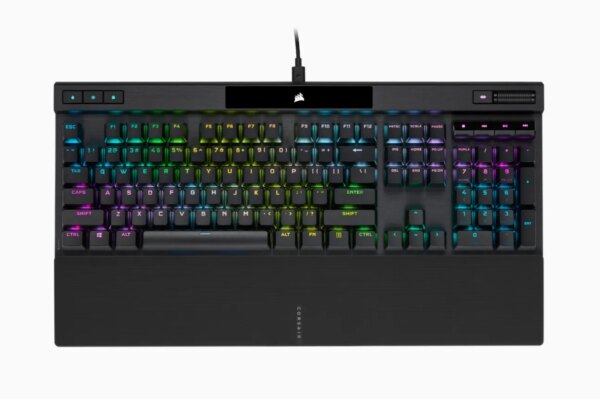 Corsair K70 RGB PRO Mechanical Gaming Keyboard - CHERRY MX SPEED Silver Keyswitches - Black - Image 19