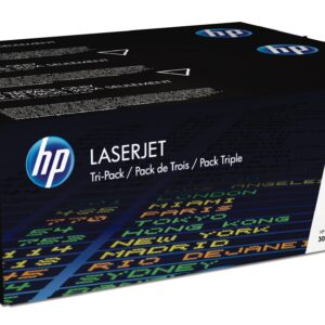 HP 305A TRI-PACK TONER CARTRIDGES (CMY)